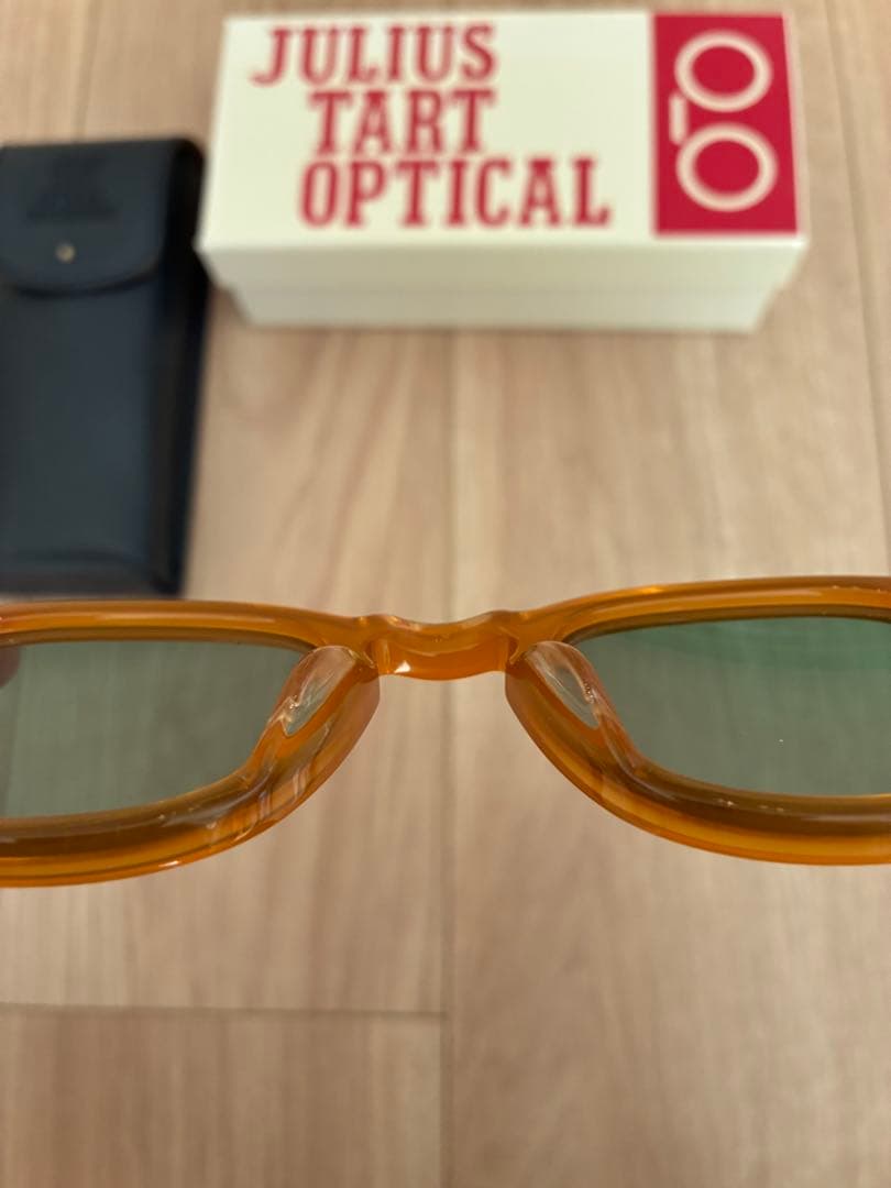 JULIUS TART OPTICAL AR Yellow 48 野村訓市着 JULIUS TART OPTICAL AR