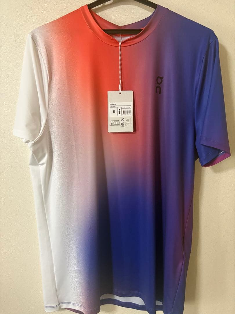 新品タグ付 On オン グラデーション 半袖 Tシャツ Court-T Sサイズ