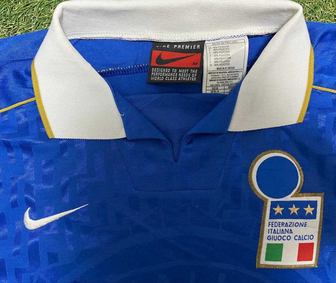 美品】NIKE 95/96 イタリア代表 ユニフォーム 90s サイズM - メルカリ