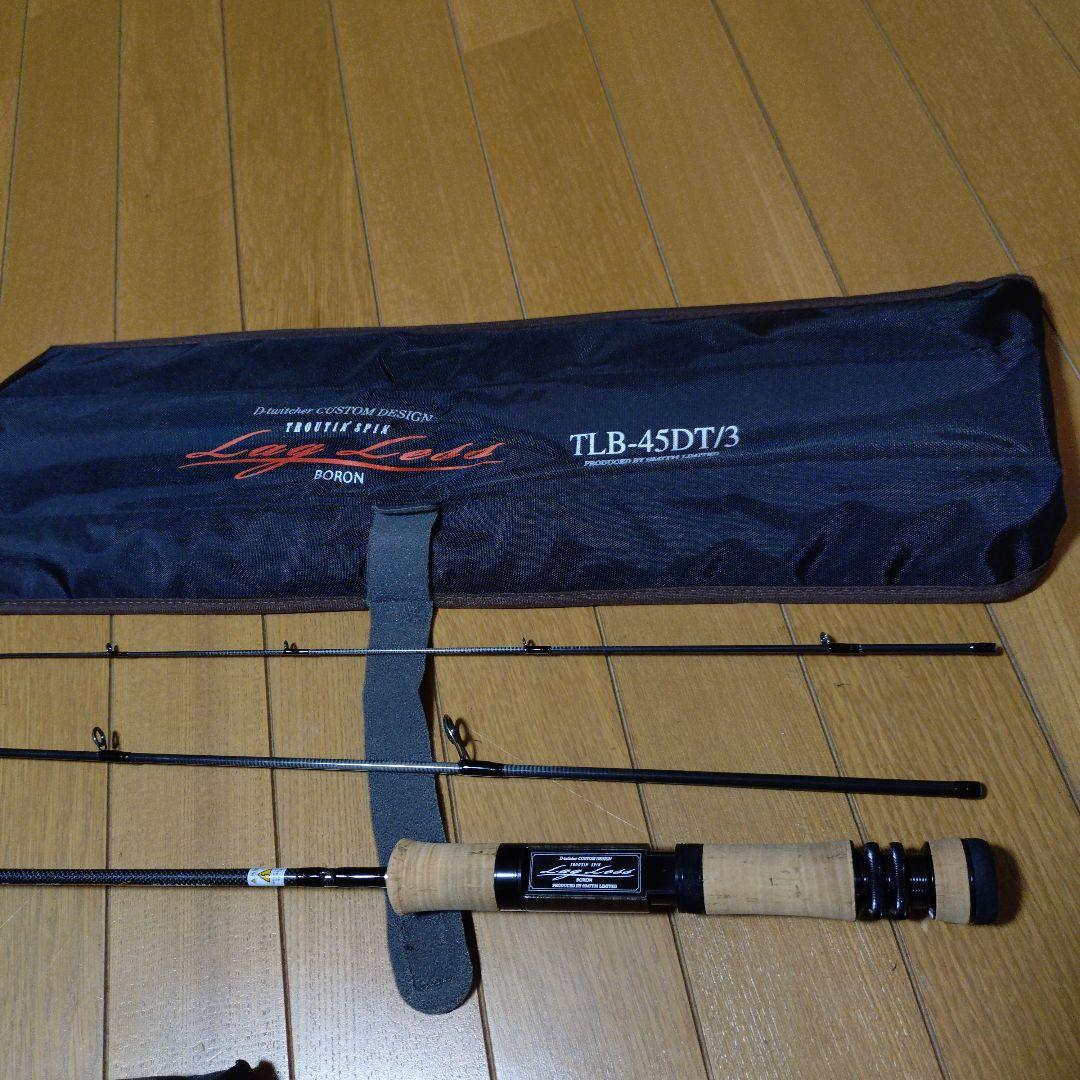 スミス・TLB-45DT/3 専用ケース付き スリーピース・ロッド❗ スミス・TLB-45DT/3 専用ケース付き スリーピース・ロッド❗ スミス