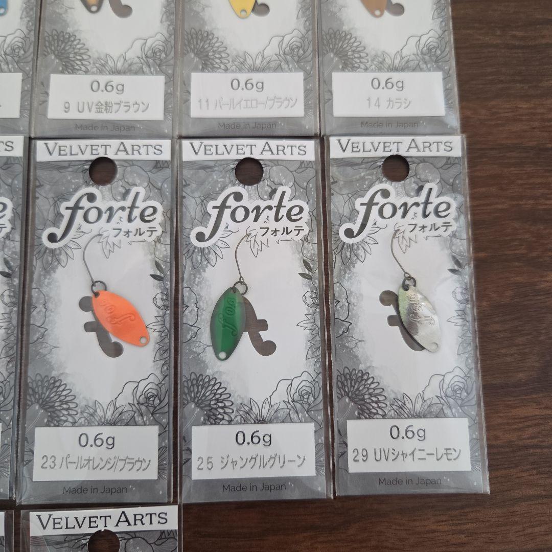 ベルベットアーツ　フォルテ　0.6g　16色セット　新品未使用
