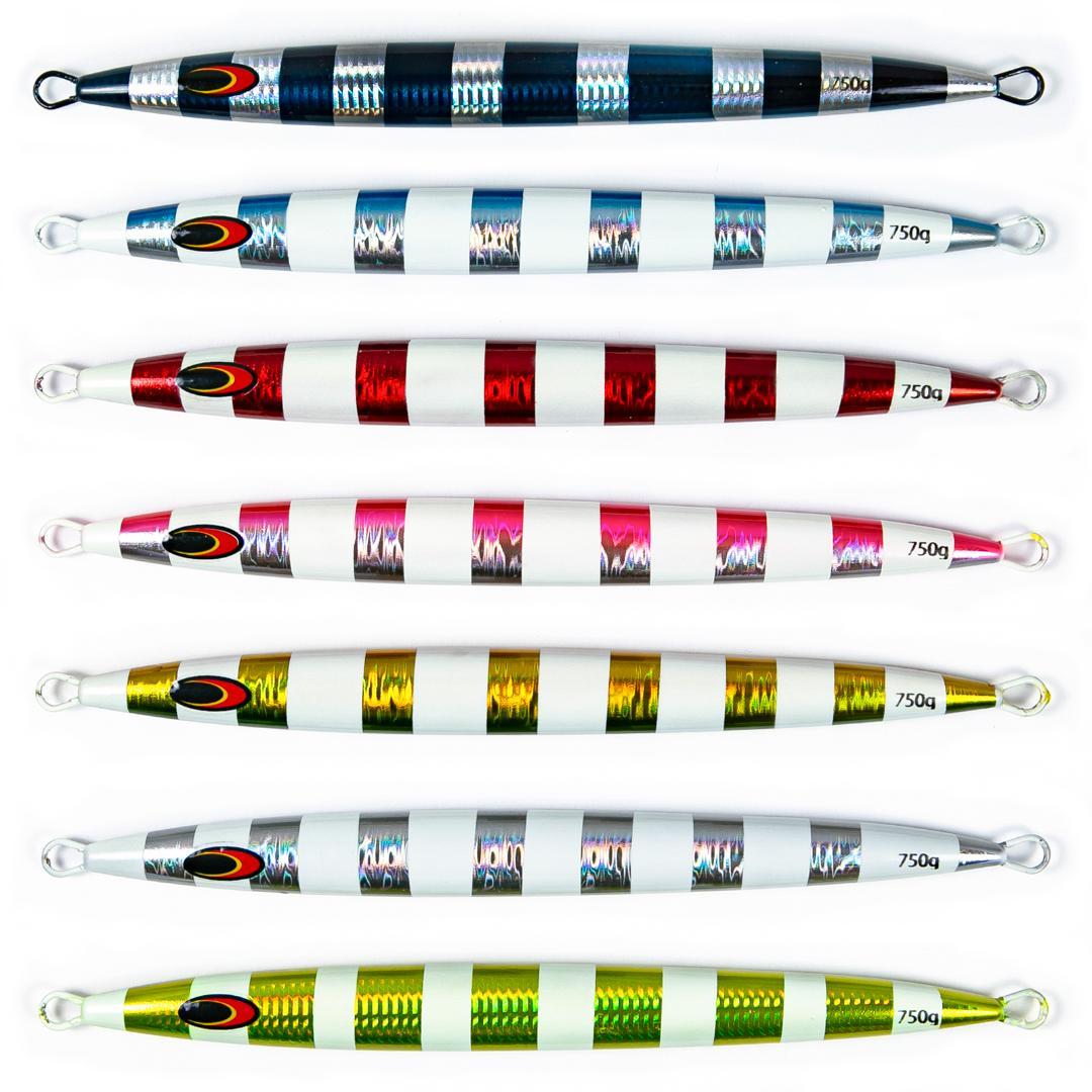 メタルジグ７５０ｇ３０．８ｃｍ ７色７本セット　新品　送料無料 楽天市場】【送料無料】 メタルジグセット 60g 80g 100g 120g 150g
