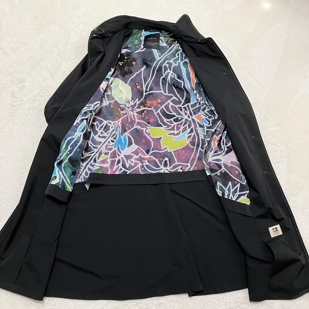 サンヨー ヤンチェオンテンバール 香取慎吾 2019SS レインコート 黒 38