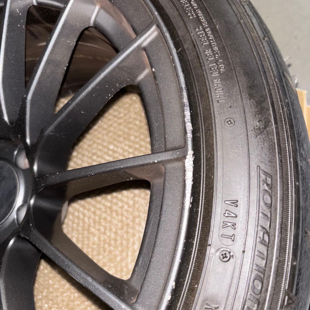 ENKEI rs05rr 10.5J +15 18インチ 5穴 pcd114.3