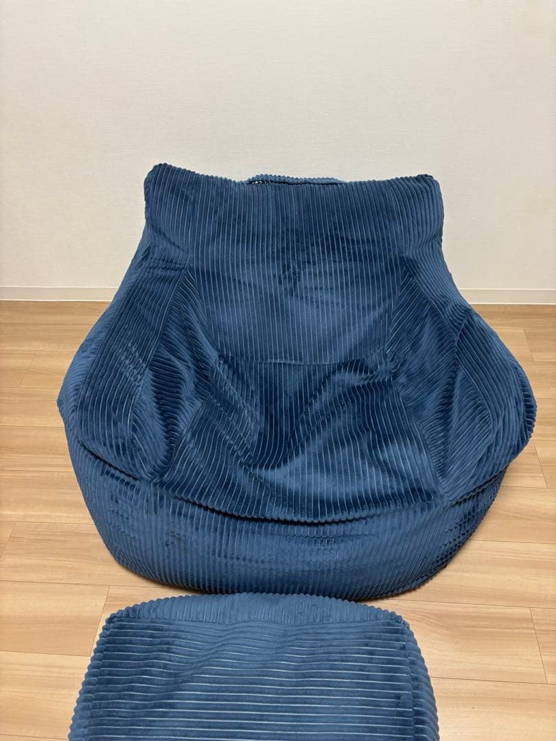 ルージー　LOOSY 1人掛けビーズソファ+オットマン　NAVY loosy-se-6529-135103_720x.png?