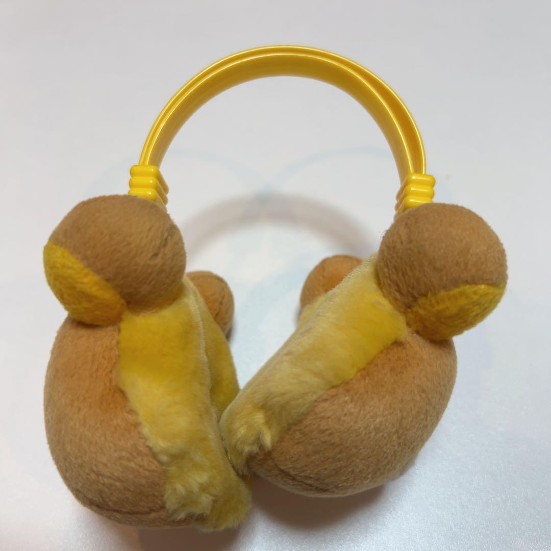 激レア 初期 リラックマ 顔型 フェイス イヤーマフ 耳当て 糸目 両顔