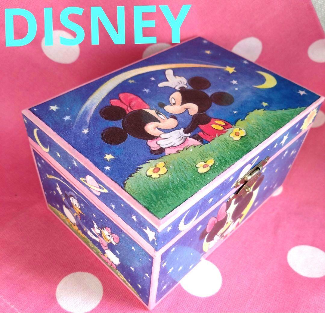 DISNEY レトロ オルゴール ジュエリーボックス - メルカリ