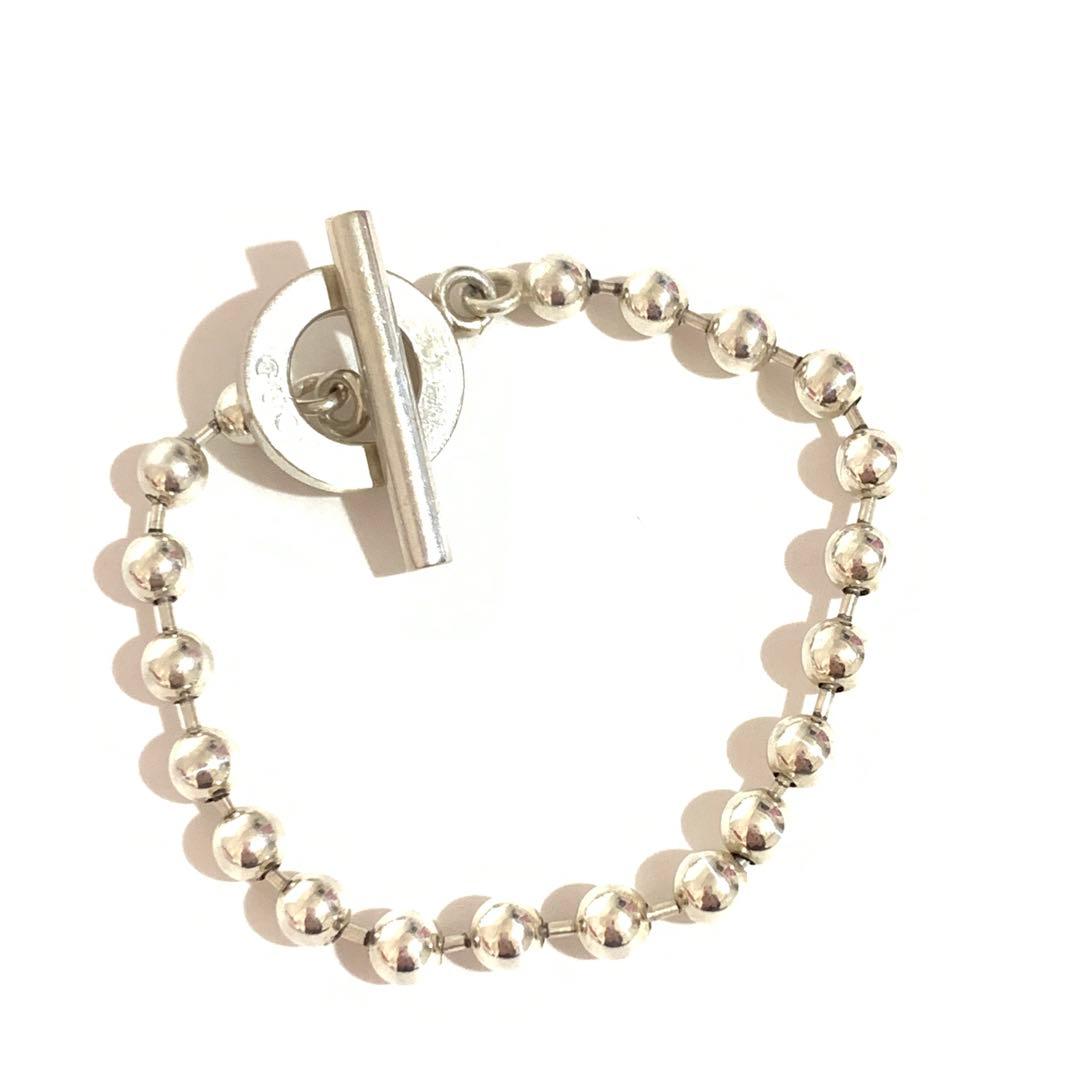 GUCCI オールドグッチ ブレスレット ボールチェーン シルバー925