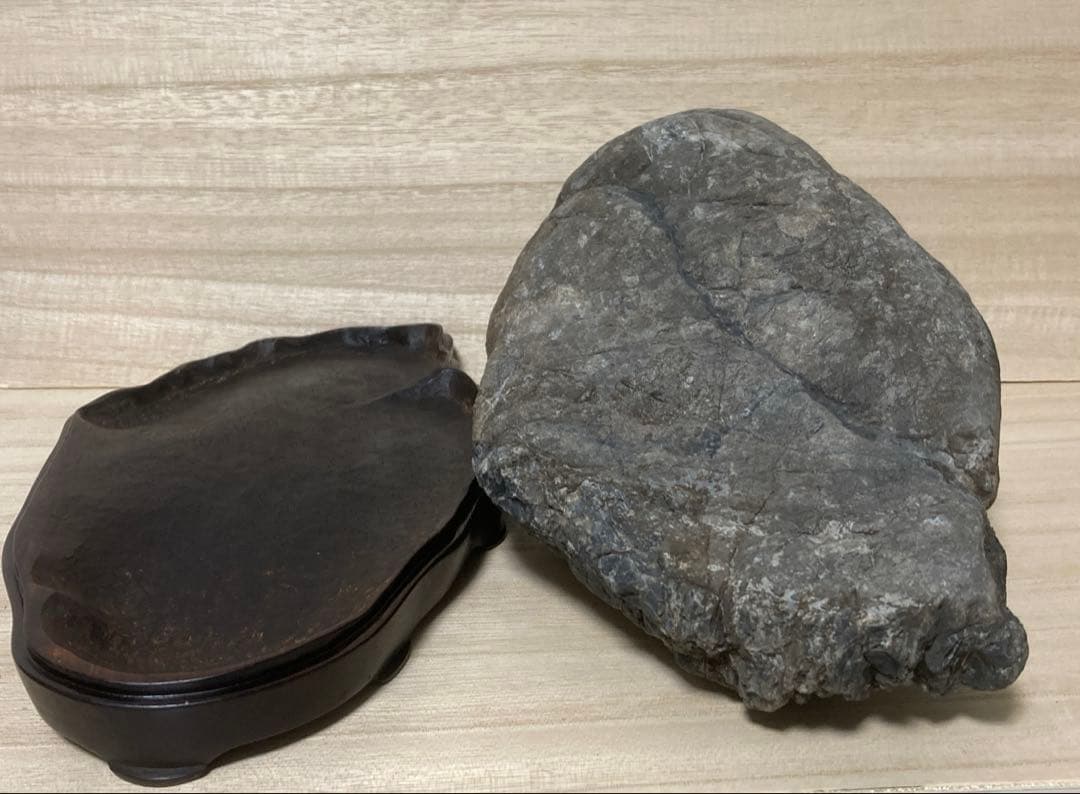 八瀬石 加茂七石 畚下石 水石 鑑賞石 - メルカリ