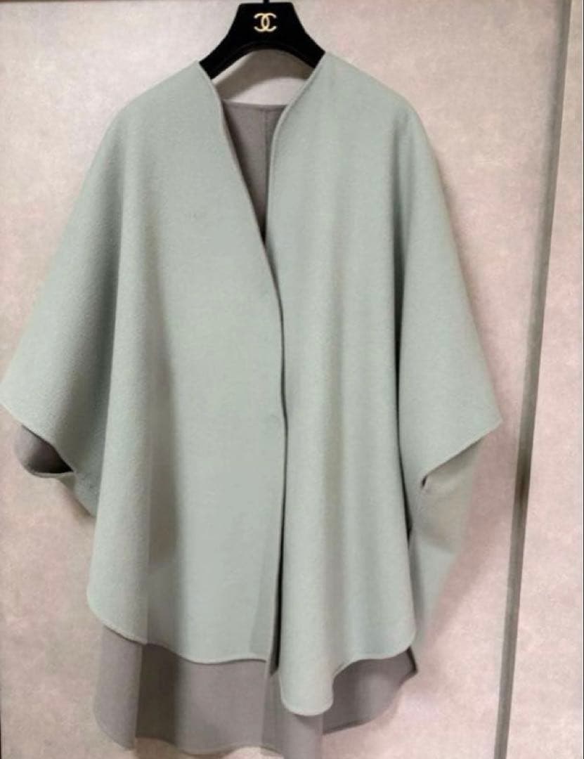 ADORE｜定価8.5万 2TONE リバーフードコート ケープ 38 - メルカリ