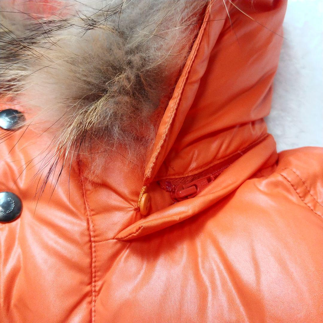 レア♪ フレッドペリー ダウンジャケット フェザー 刺繍ワンポイント