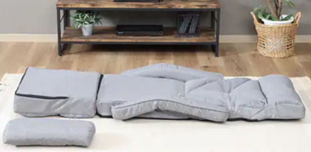 ジャパネットタカタ 座椅子リクライニングチェアー グレー | 激安通販