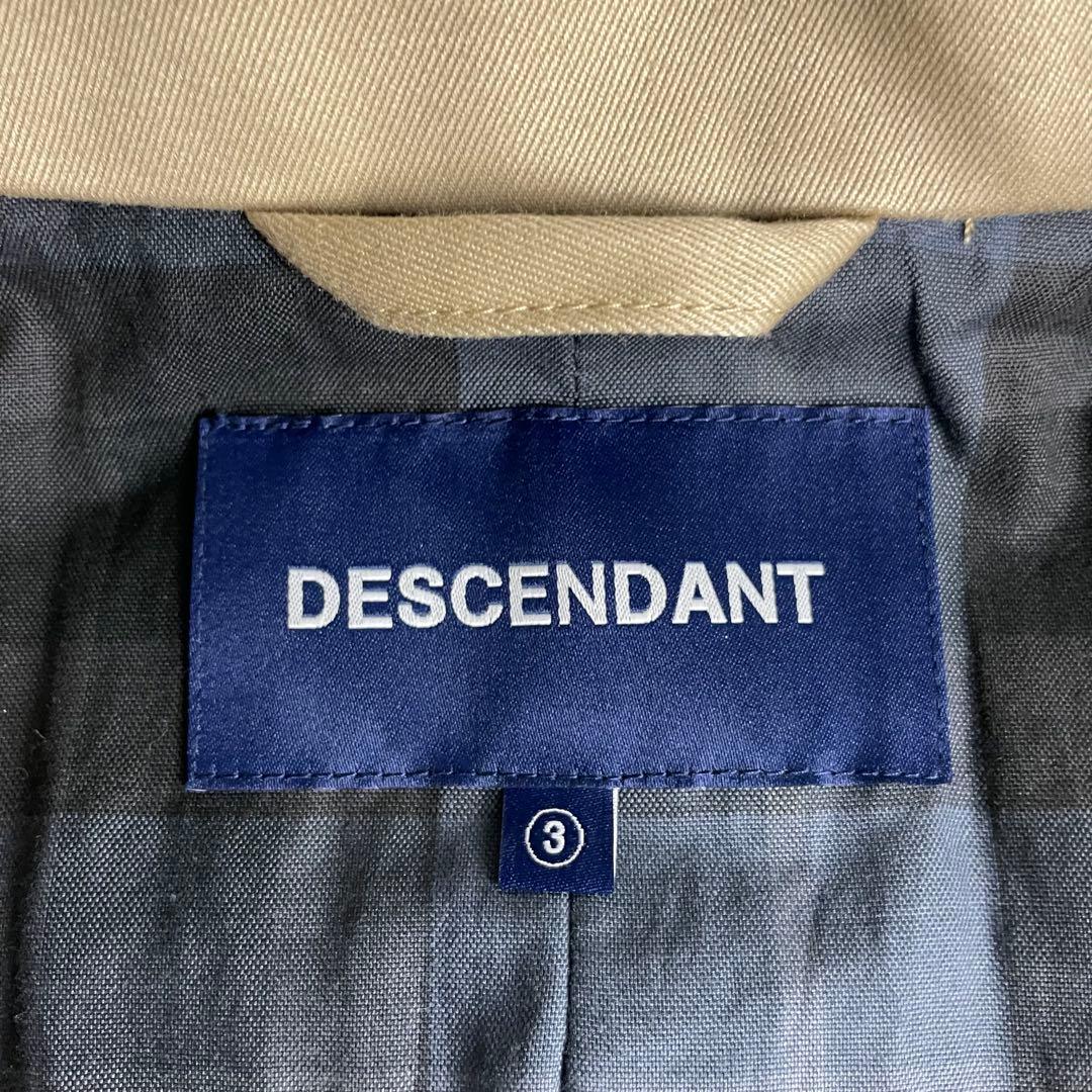 DESCENDANT バルマカーンコート ディセンダント ステンカラーコート