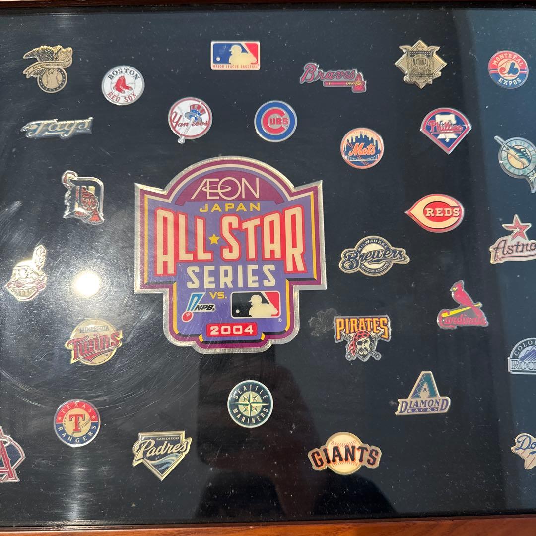 レア品】ピンバッジ 2004年日米野球 イオンオールスターシリーズの通販