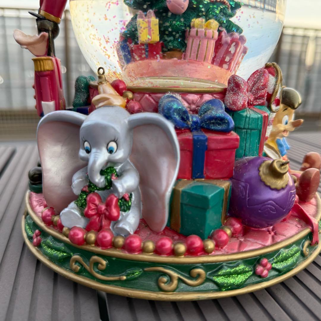 ディズニーミッキーピノキオ白雪姫ダンボアリス スノー グローブ