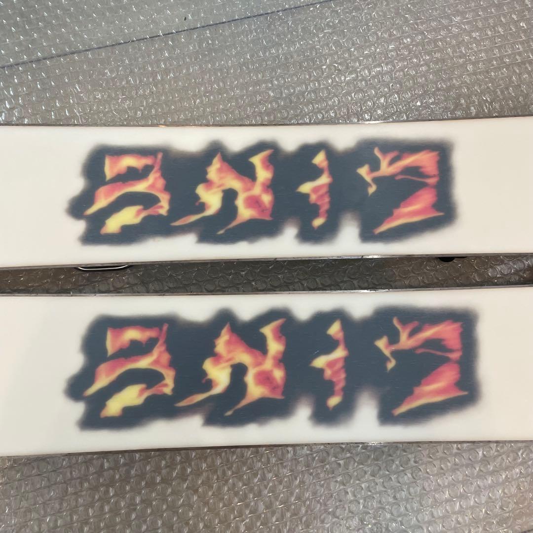 希少 LINE FIVE アルミビンディング ショートスキー 90cm ライン