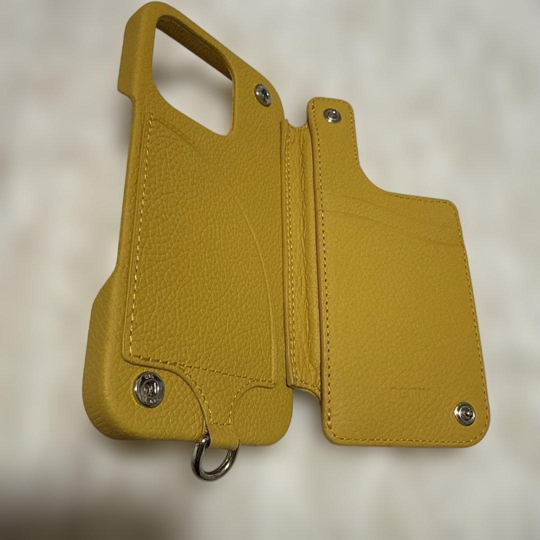 DEMIU iPhone 16 pro スマホケース サフラン