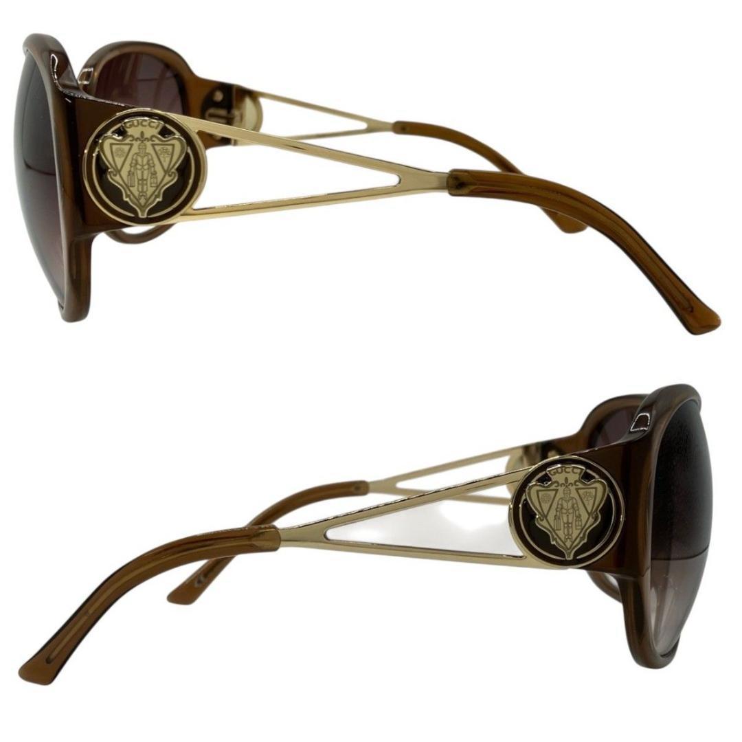GUCCI グッチ サングラス ヒステリアクレスト ロゴ グラデ ケース付き