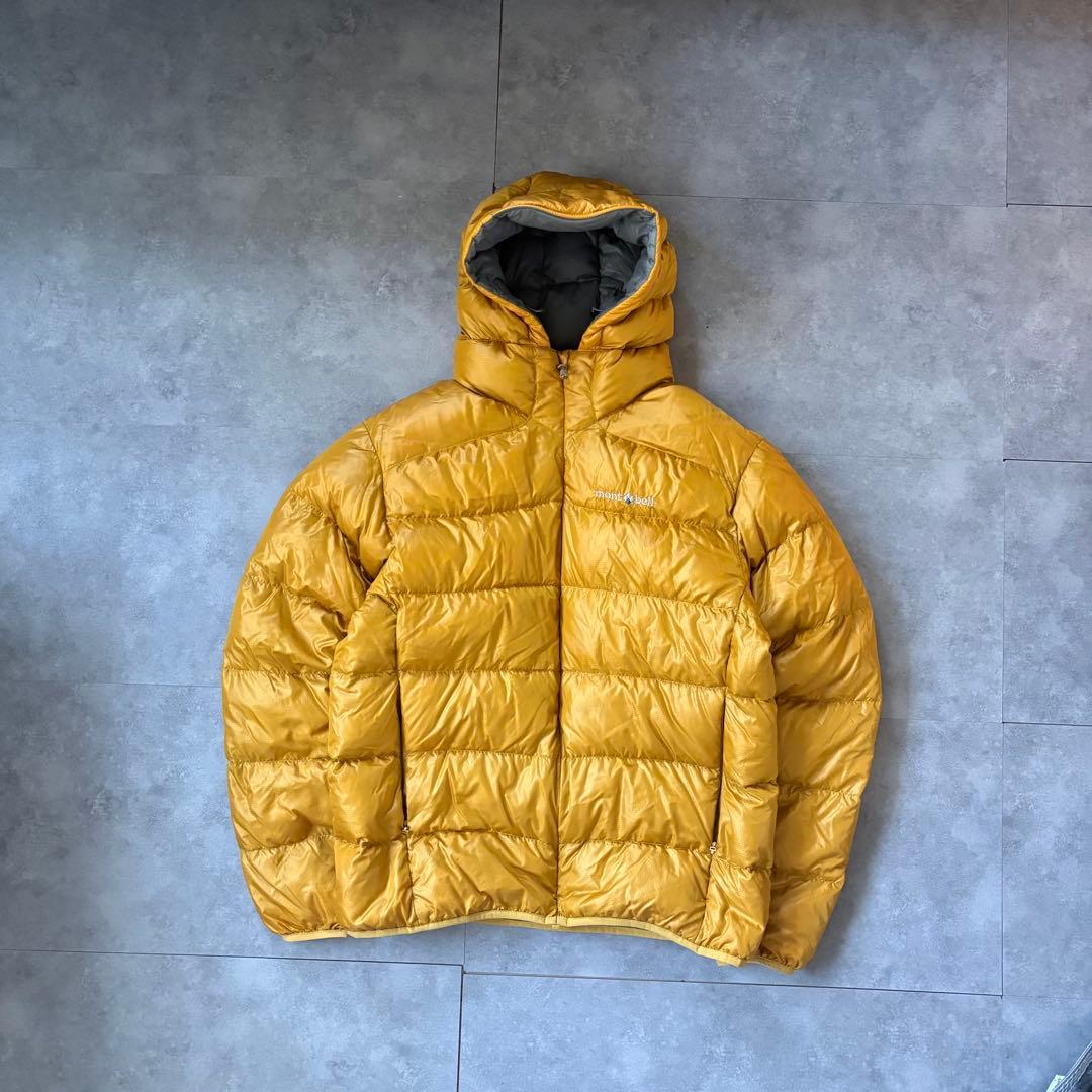 廃盤品❗️】mont-bell ダウンジャケット Mグリーン モンベル 希少品