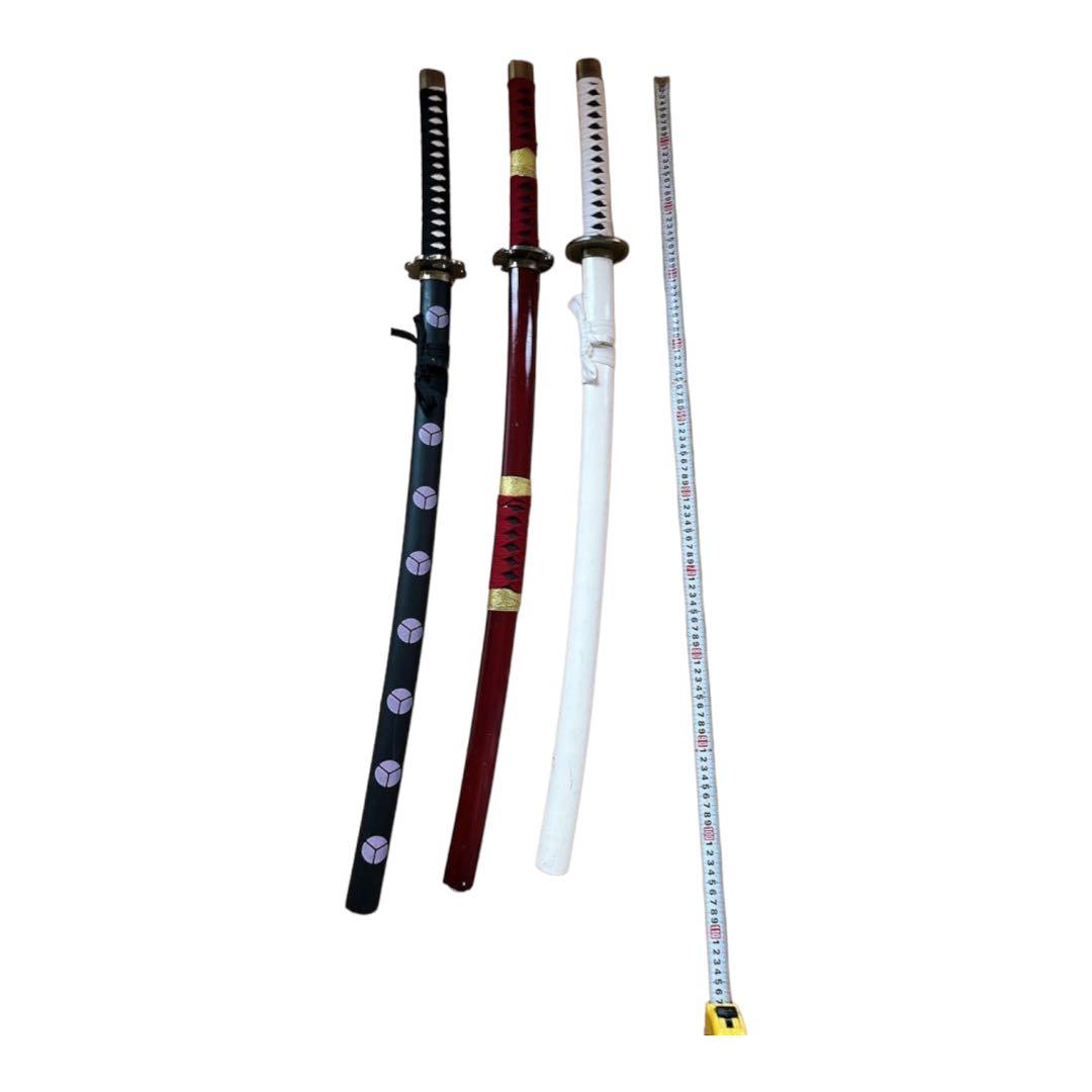 ワンピース ロロノア・ゾロ 黒刀秋水 三代鬼徹 和道一文字 模造刀