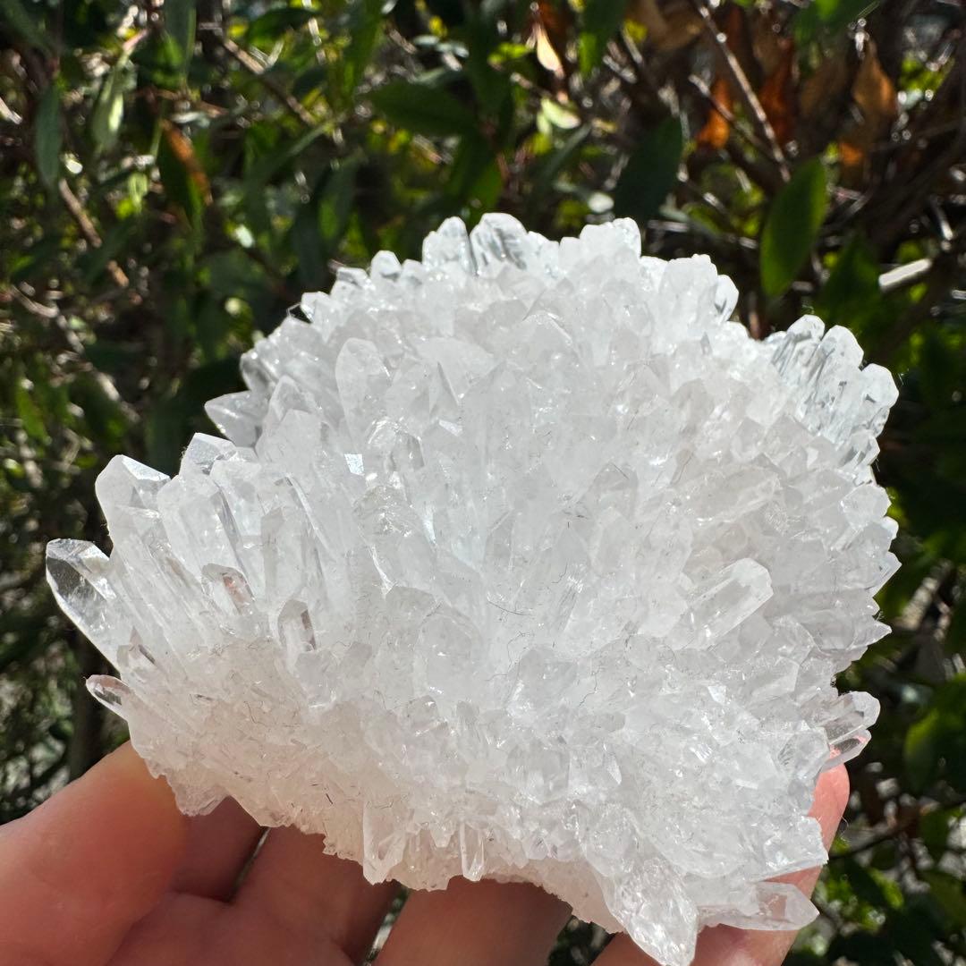菊花水晶 水晶クラスター 四川省産 ブレス浄化にも - メルカリ