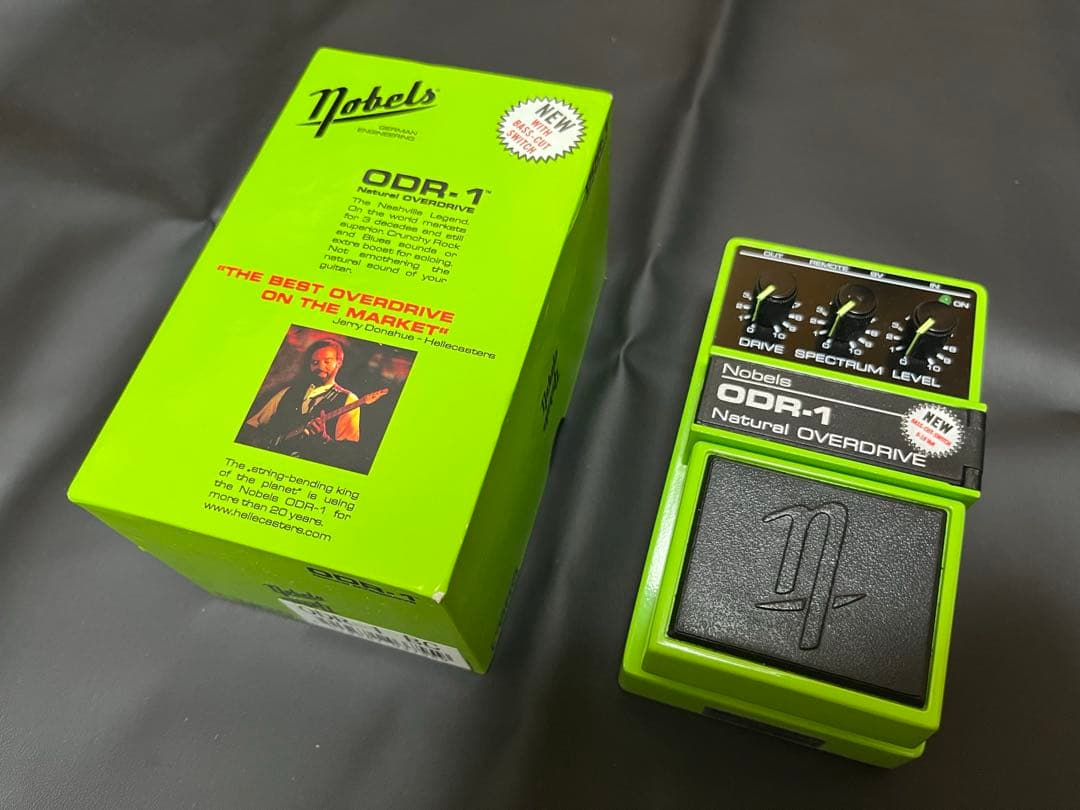 Nobels ODR-1 ギターエフェクター Nobels ODR-1 Natural OVERDRIVE Effects Pedal Green | Guitar Center