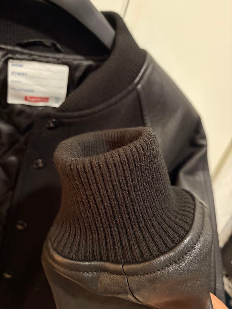 ジャケット・アウター Supreme Aeon Flux Varsity Jacket \"Black\"