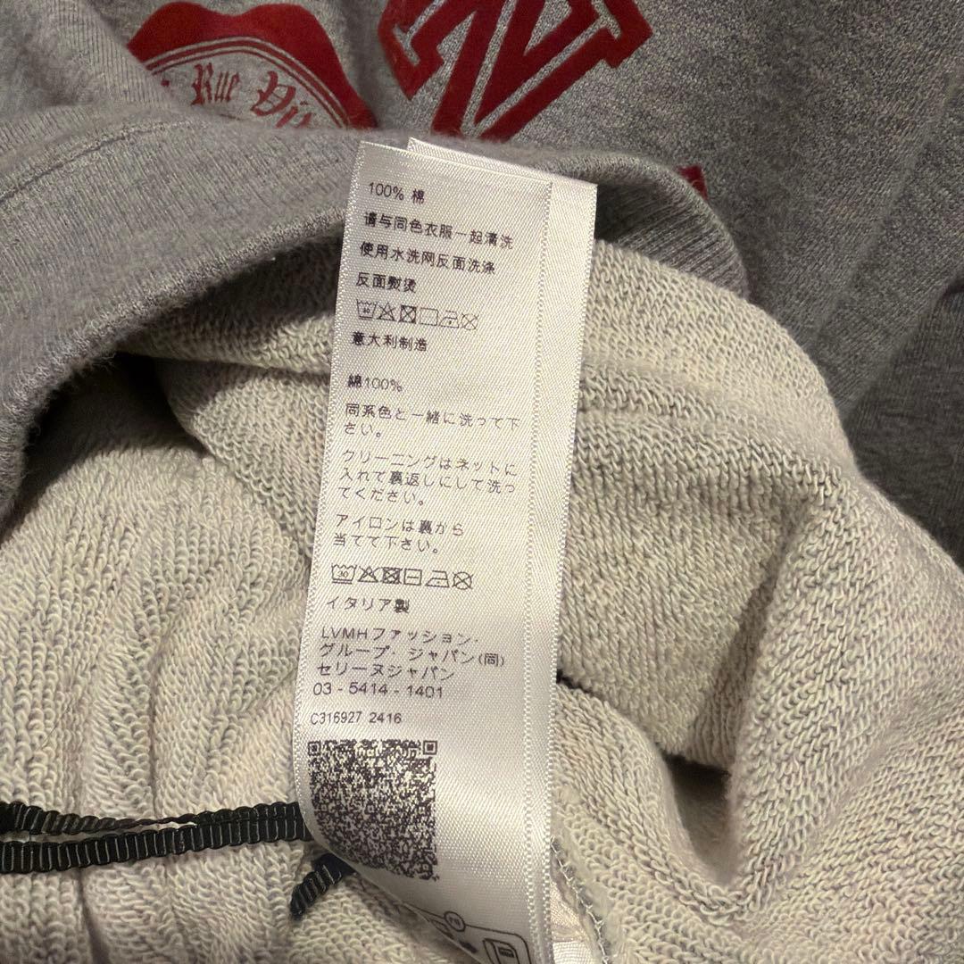 CELINE BLASON フロック ルーズスウェットシャツ/コットンフリースM