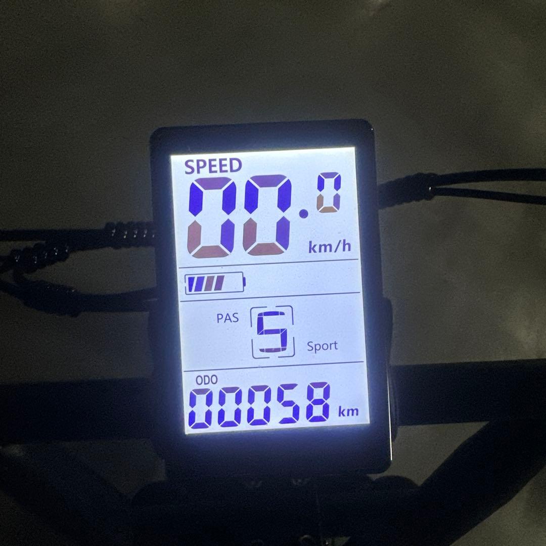 KRISBORA 電動アシスト自転車 スポーツタイプ LEDライト