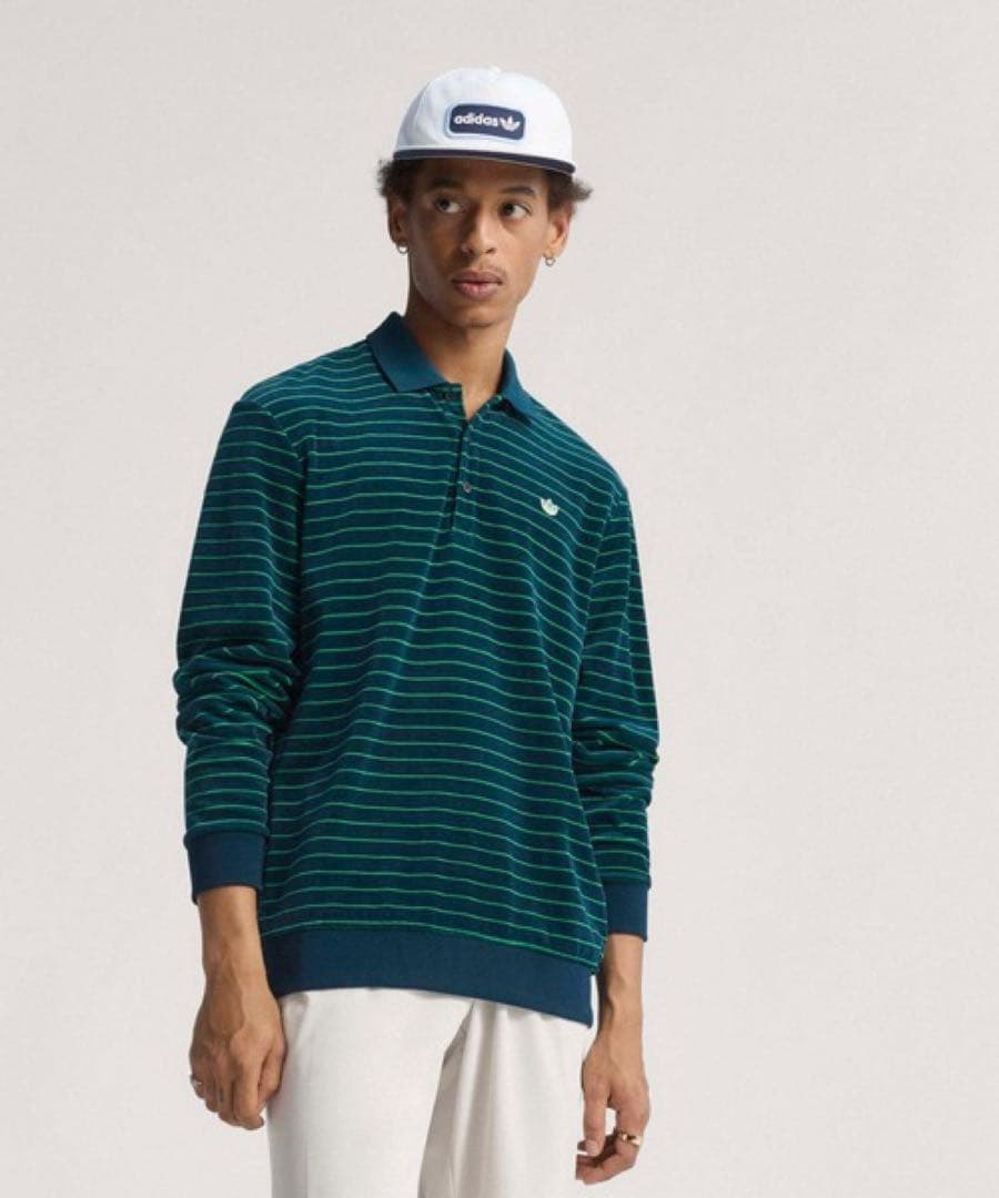 オリジナルスゴルフ Originalsベロア ポロシャツadidas Golf - メンズ