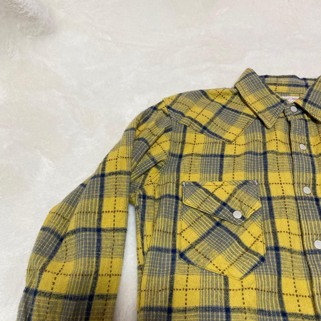 初期 BONCOURA フランネルウエスタンシャツ サイズ38 - メルカリ