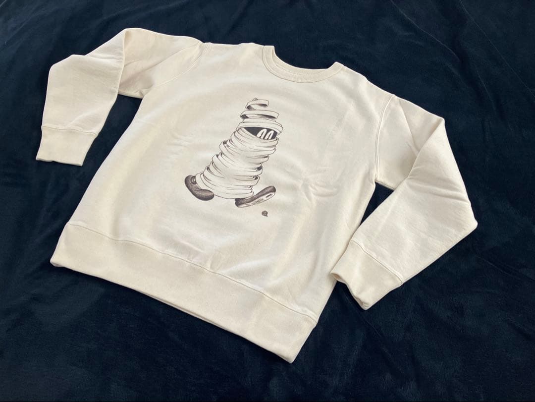 tacoma fuji records オートミールス ウェットサイズXL TACOMA FUJI RECORDS DAY OFF Sweatshirt [Oatmeal]