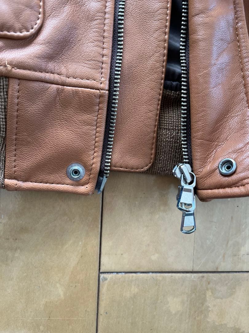 ABAHOUSE S A-2 フライトジャケット ゴートスキン 短丈 - メルカリ