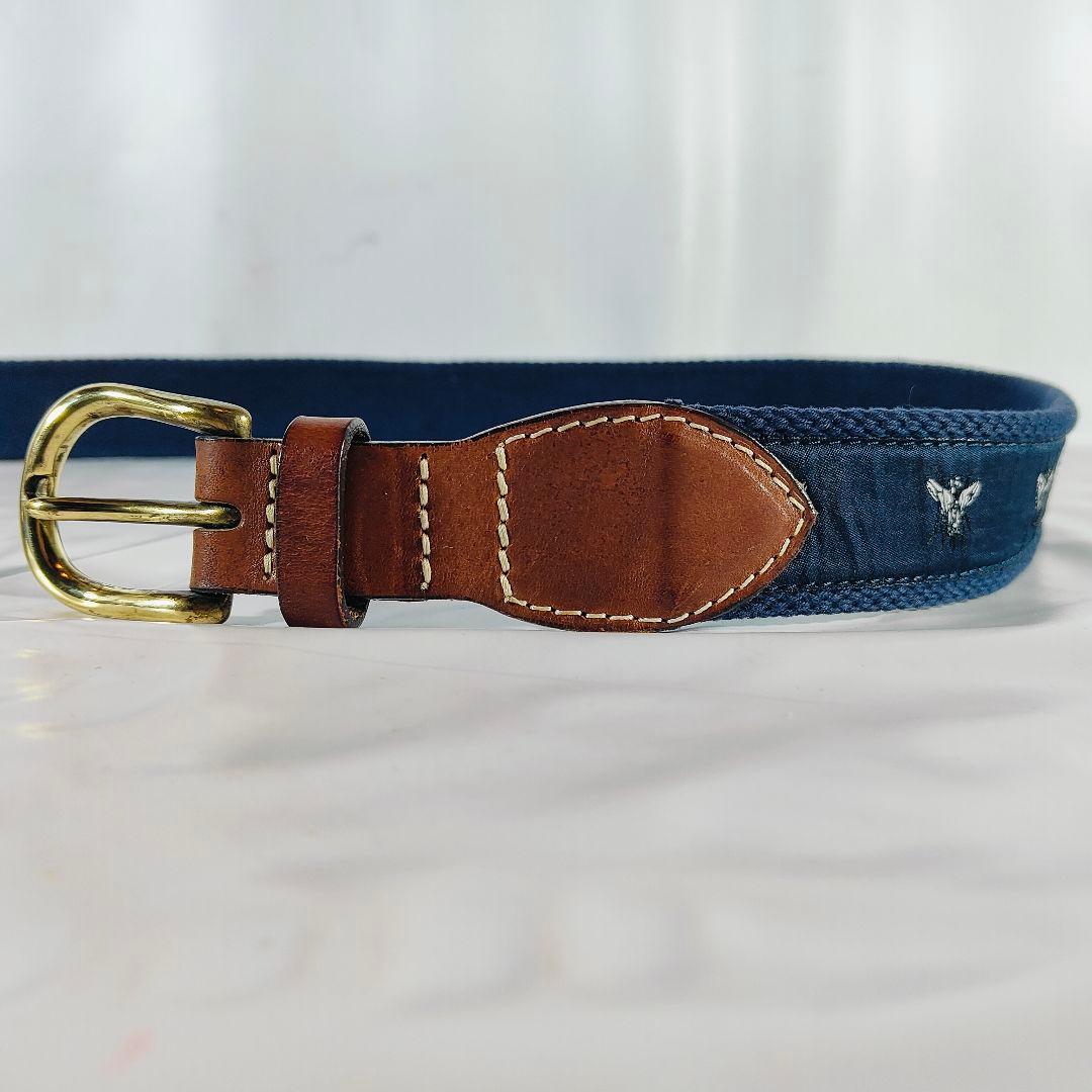 美品】Supreme イタリア製正規品 Flies Belt 高級ドレスベルト