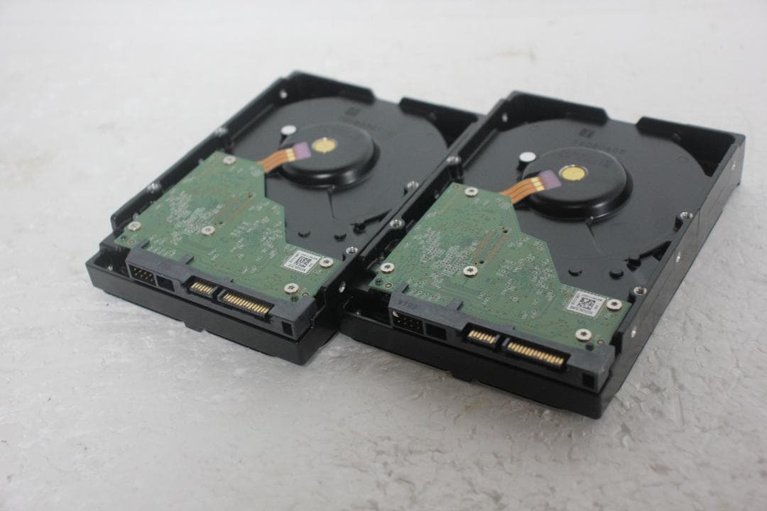 健康状態注正常】3.5インチHDD WD RED 2TB 2個まとめ