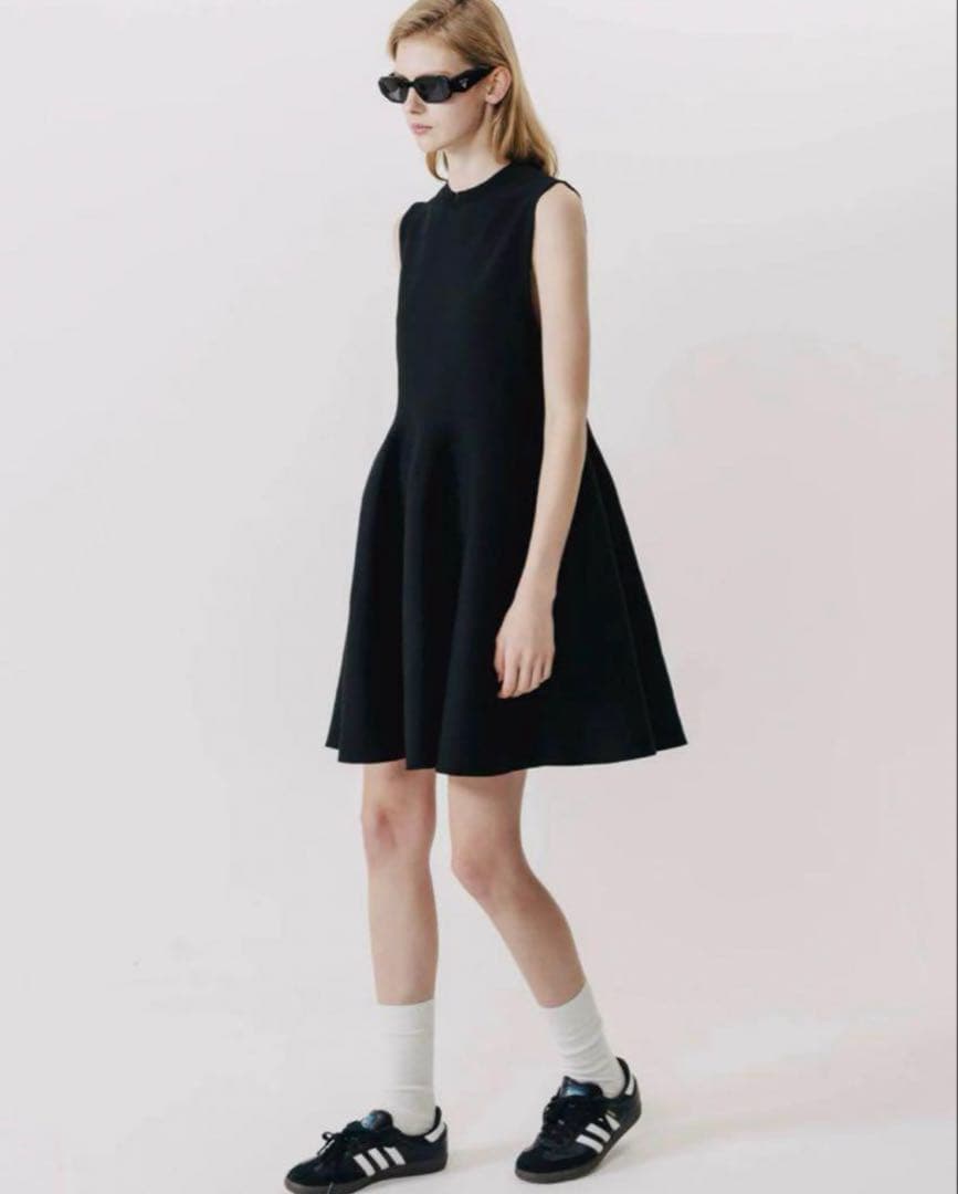 ワンピース thetoe NOMAD SLEEVELESS FLARE ONEPIECE THE TOE】NOMAD SLEEVELESS FLARE ONEPIECE Mod Ref Linen Pocket