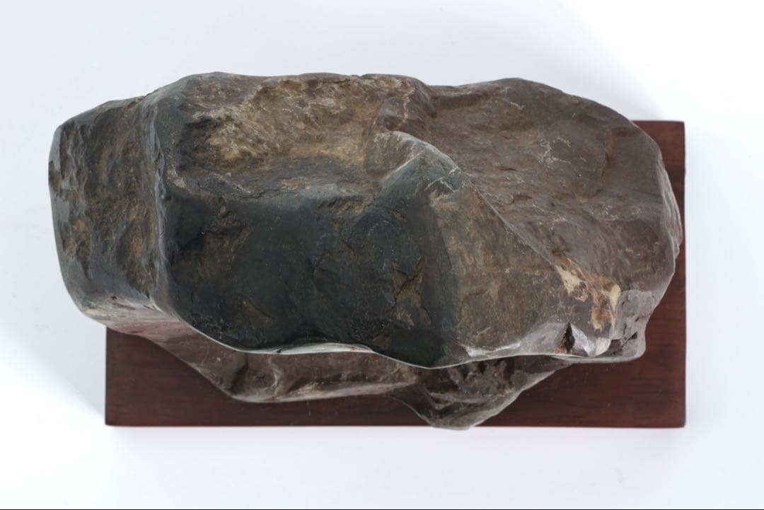 菊花石 菊紋石 小菊 紋石 台座付 1.1kg 鑑賞石 原石 自然石 美石 水石