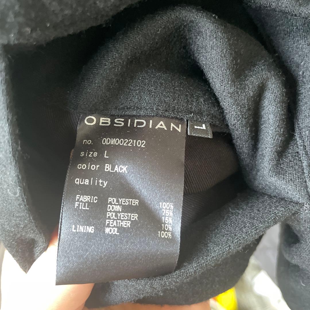 OBSIDIAN キルティング ベスト 黒 おしゃれな大人のゴルフウェア