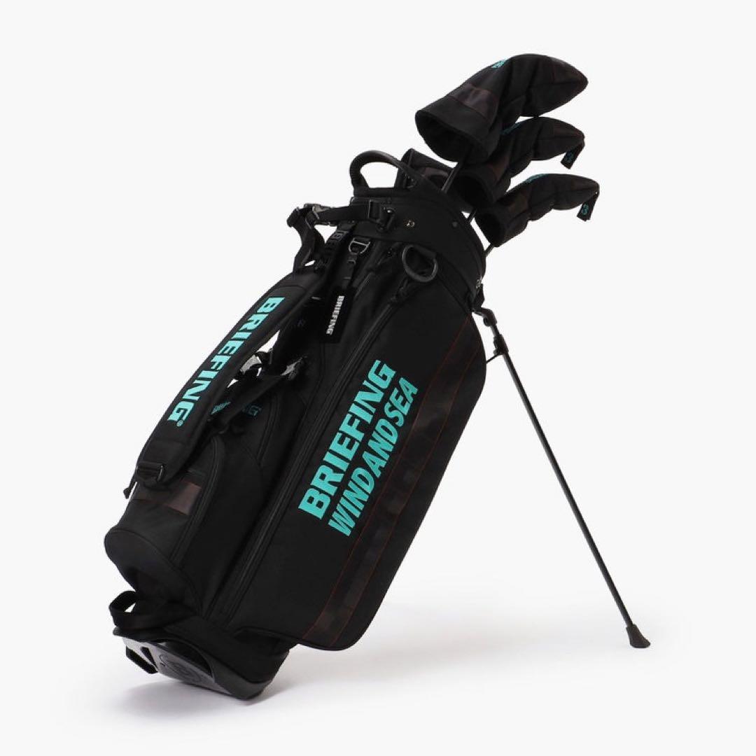 wind and sea briefing キャディーバッグ BLACK WDS - メルカリ