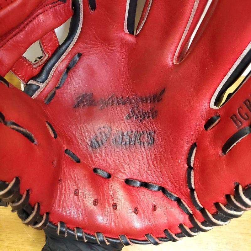 アシックス 片岡治大モデル 限定カラー 内野用 軟式グローブ