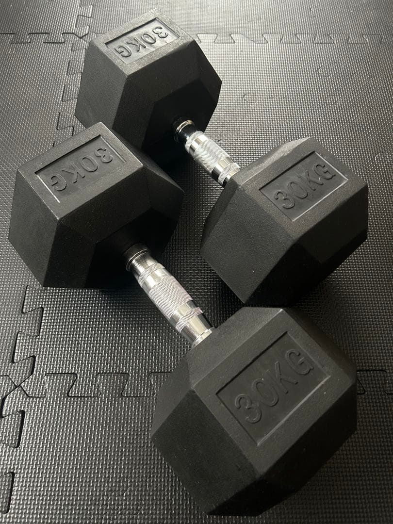 ダンベル 30kg 1本 YouTen ☆1年保証☆ ダンベル 30kg 2個セット フラットベンチ