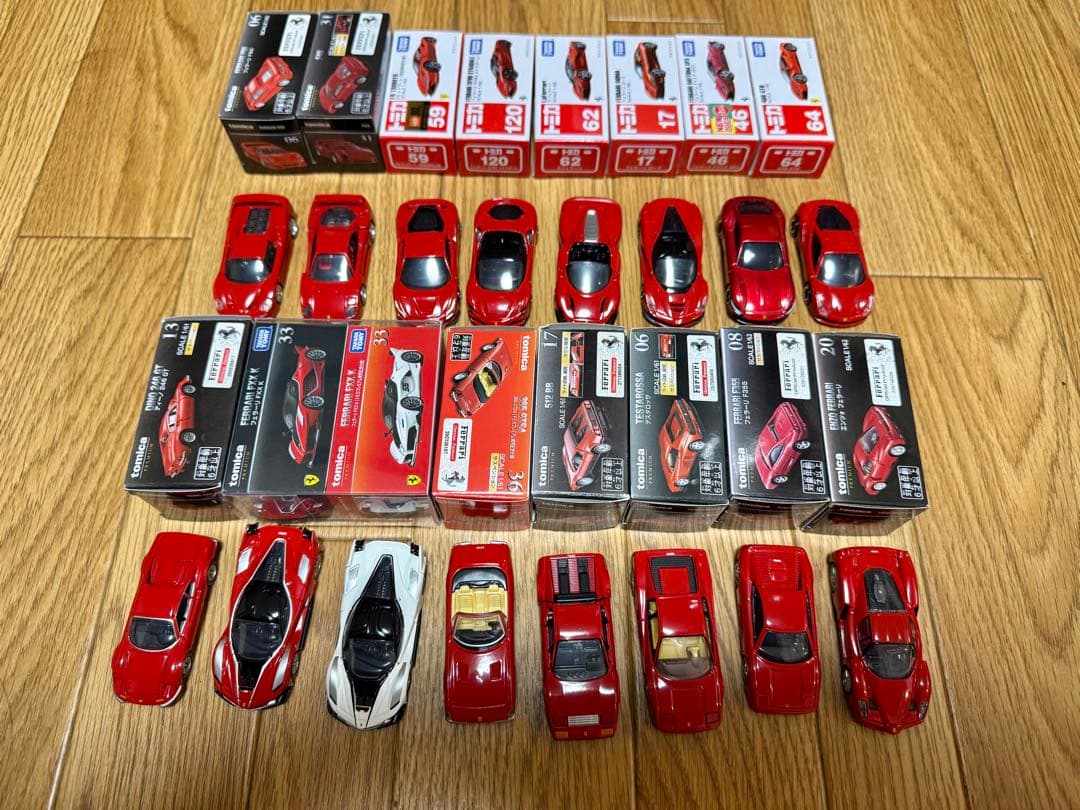 トミカ フェラーリまとめ売り ミニカーショップ ケンボックス 【未開封品】トミカプレミアム☆20