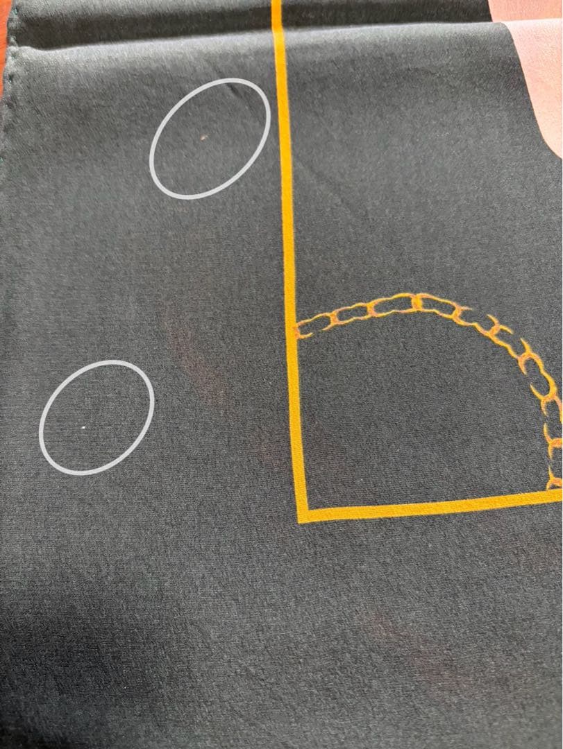 シャネル スカーフ 帽子 ジャケット バッグ柄 ヴィンテージ グリーン系