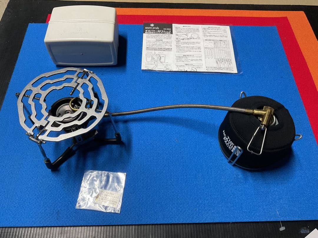 snow peak レア希少品 ギガパワーBFガスストーブ動作良好美品メンテ済み