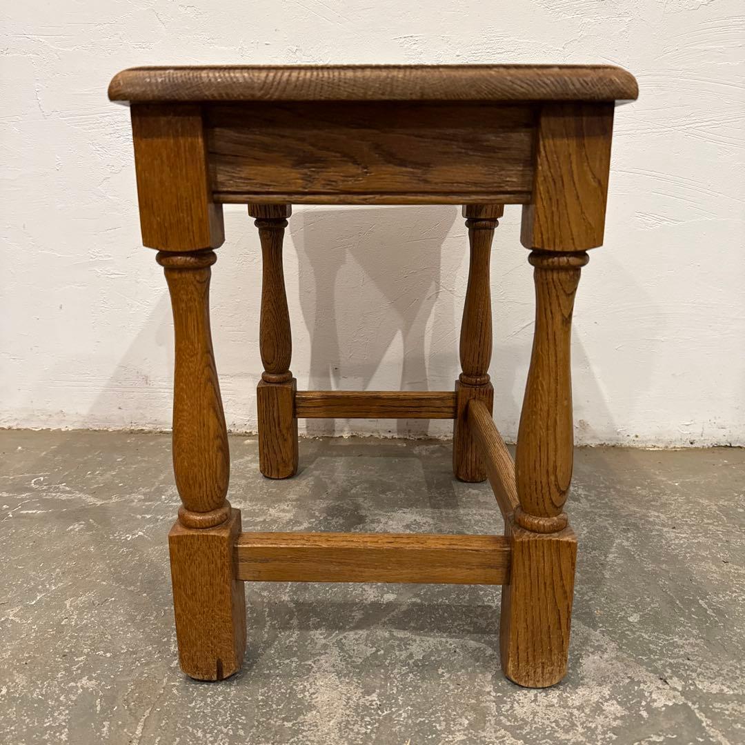 ヴィンテージ ネストテーブル フランス サイドテーブル 花台