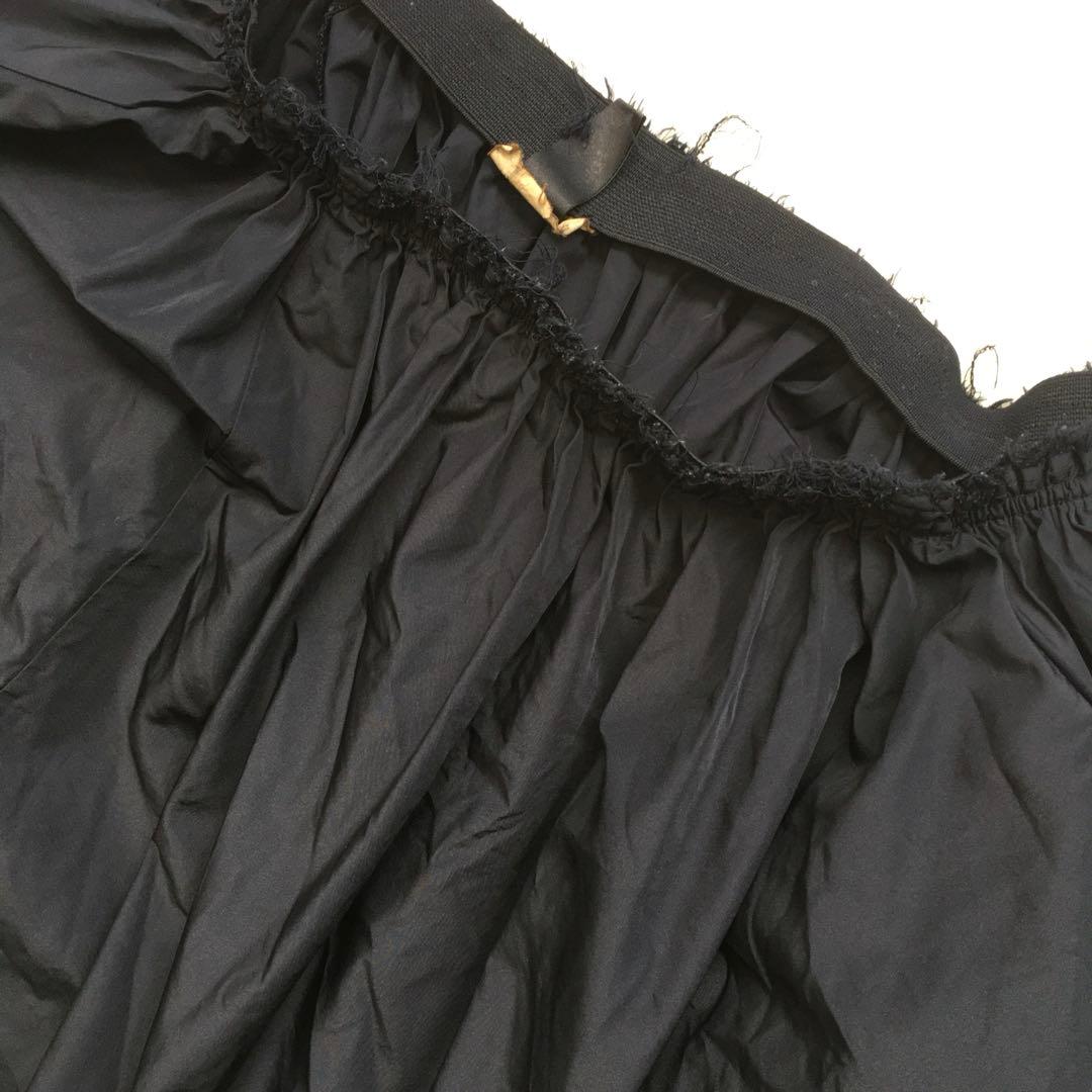 《美品》コムデギャルソン コムコム ポリエステル　フレアスカート