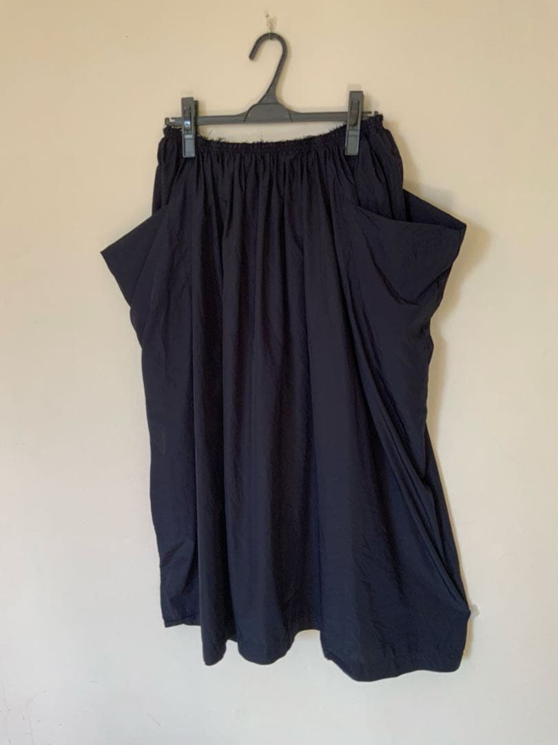 《美品》コムデギャルソン コムコム ポリエステル　フレアスカート