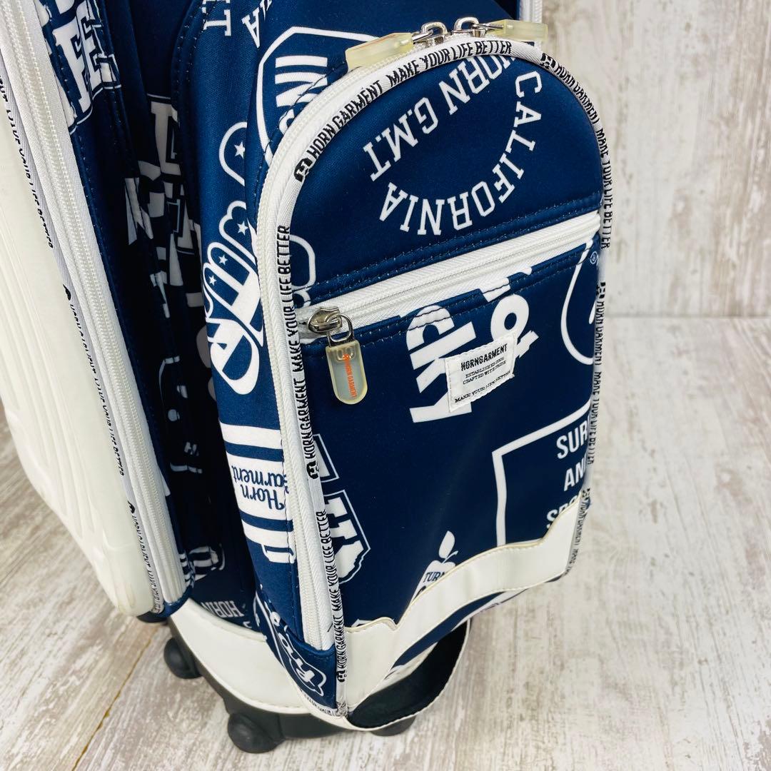 キャスター付】 HORN GARMENT ホーンガーメント キャディバッグ