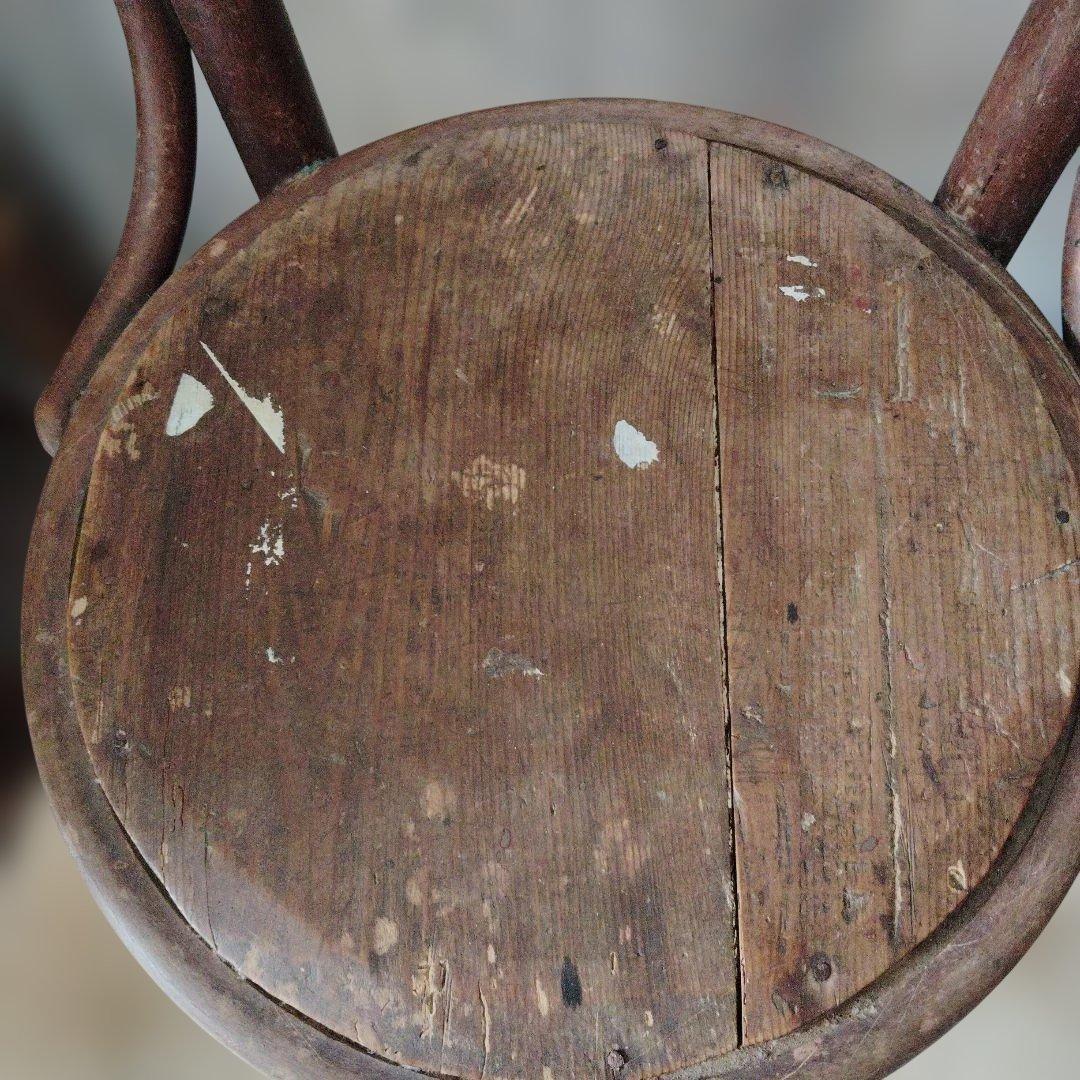 昭和レトロ 初期 アンティーク 古家具 昭和曲木 椅子 ヴィンテージ