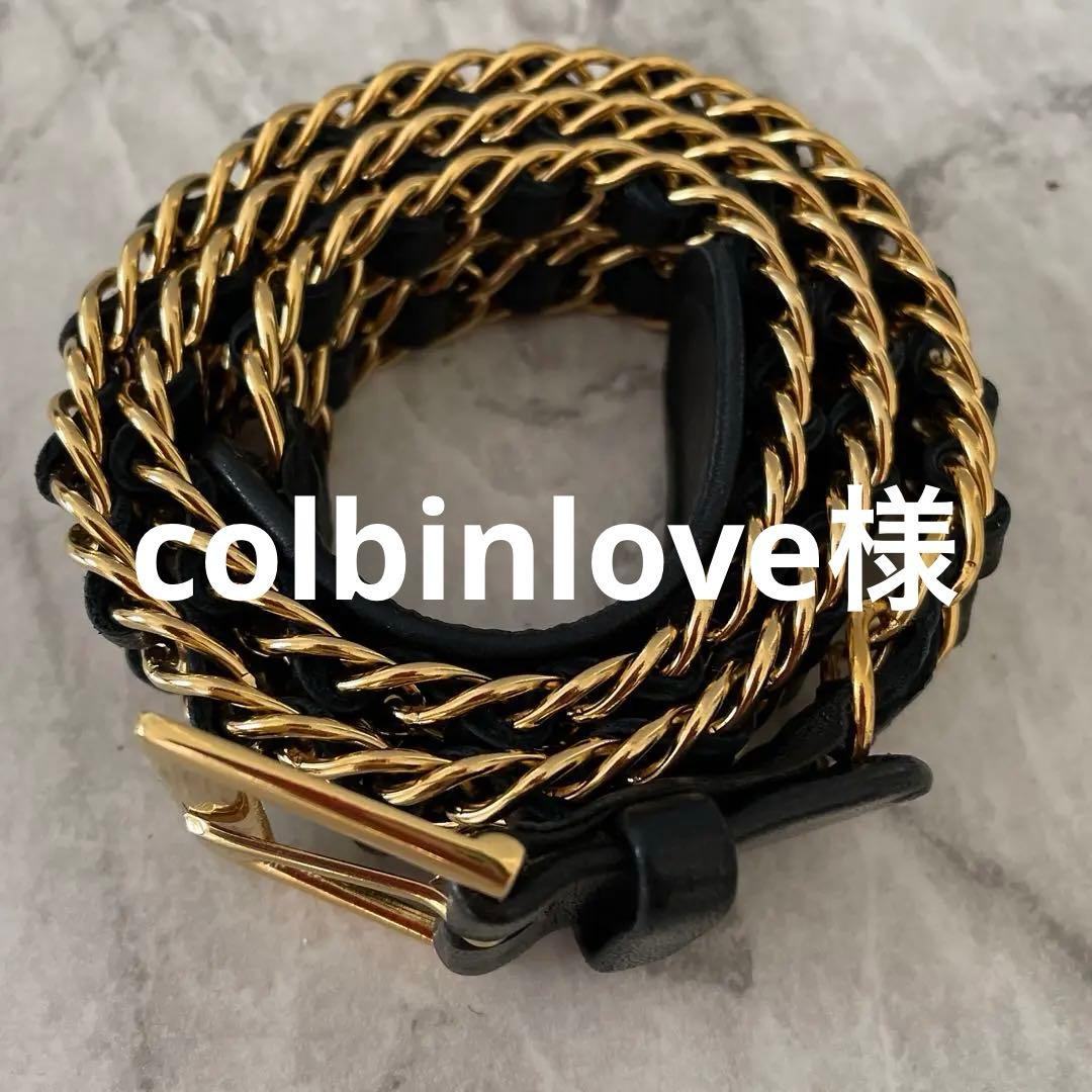 ［美品］CHANELシャネルベルトチェーンベルト CHANEL（シャネル） ベルト チェーンベルト ココマーク リボン レザー